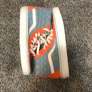 Limited High Top Vans Size 7 men’s 8.5 women’s